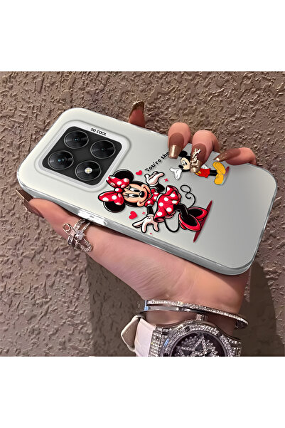 Hontinga حافظة صلبة رفيعة متوافقة مع كاميرا Poco X7 5G مع نمط ميني