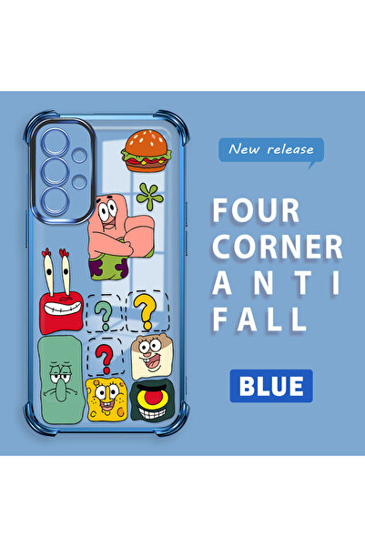 ucuc حافظة حماية من السيليكون الشفاف المتوافقة مع هاتف سامسونج جالاكسي A73 سب...