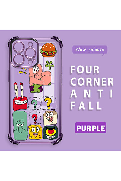 ucuc غطاء حماية شفاف متوافق مع آيفون 16 برو ماكس مصنوع من السيليكون بتصميم سب...