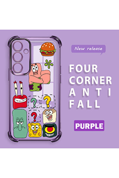 ucuc حافظة حماية من السيليكون الشفاف المتوافقة مع هاتف سامسونج جالاكسي S23 Fe...