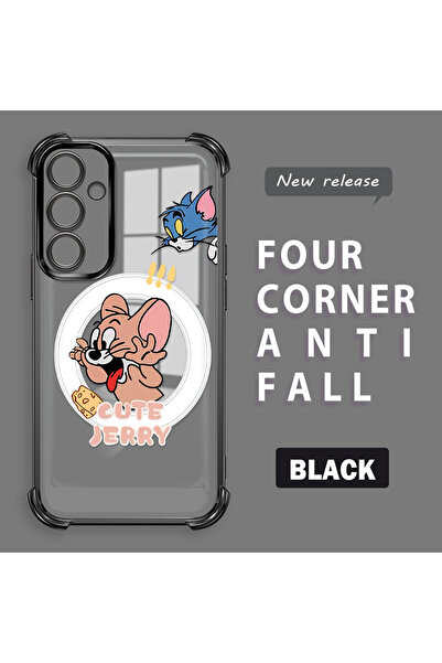 ucuc حافظة حماية من السيليكون الشفاف المتوافقة مع هاتف سامسونج جالاكسي S23 Fe...