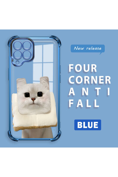 ucuc حافظة حماية من السيليكون الشفاف المتوافقة مع هاتف سامسونج جالاكسي M33 بن...