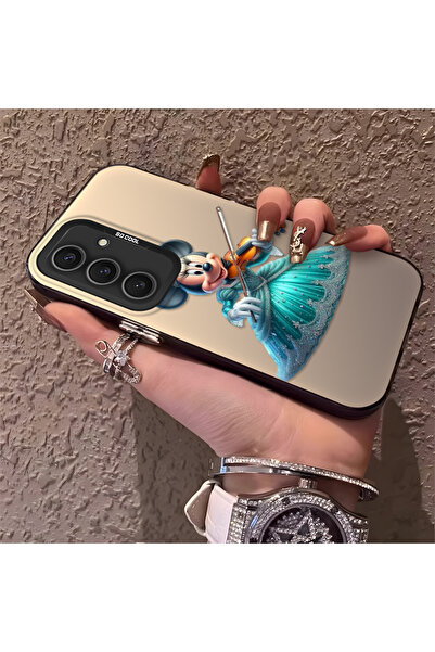 Hontinga حافظة صلبة رفيعة متوافقة مع كاميرا سامسونج جالاكسي S24 بلس بنمط ميني