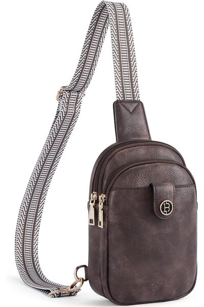 BOSTANTEN Sling Bag Women Leather CrossBody Purse Small Sling Bags for Women ...