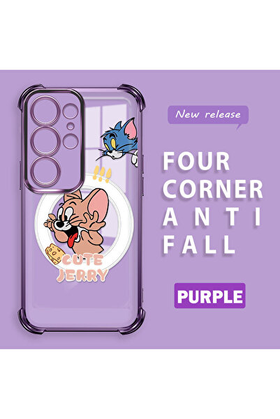 ucuc حافظة حماية من السيليكون الشفاف المتوافقة مع هاتف سامسونج جالاكسي S25 ال...