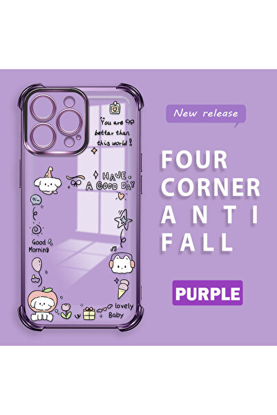 ucuc حافظة واقية من السيليكون الشفاف المتوافقة مع هاتف iPhone 16 Pro Max بنمط...