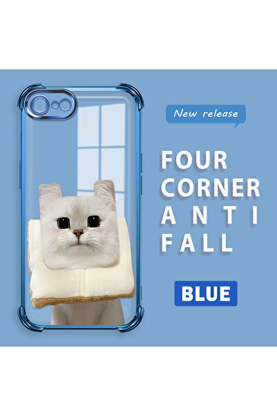 ucuc iPhone 7/8/Se 2020 2022 Compatible Transparent Silicone Flutter Protecti...