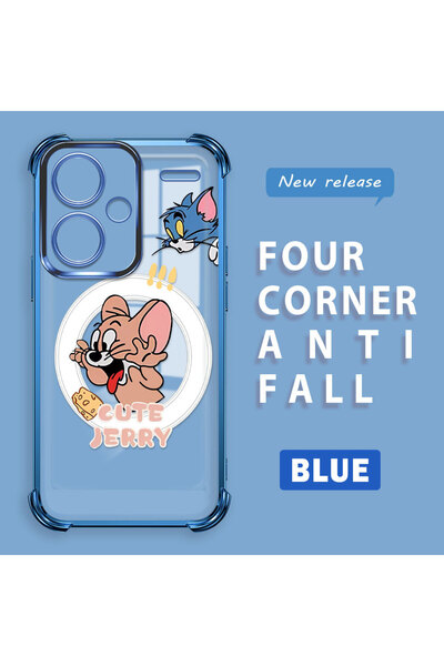 ucuc Redmi Note 13 Pro Plus 5G Uyumlu Şeffaf Silikon Çarpıntı Koruyucu Kılıf ...