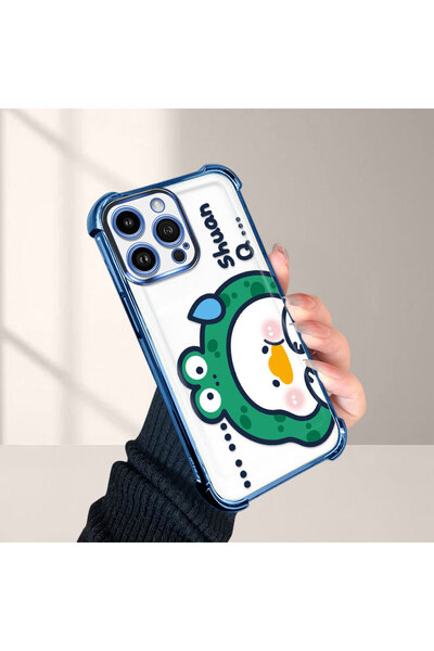 ucuc حافظة واقية من السيليكون الشفاف متوافقة مع هاتف iPhone 14 Pro Max، كرتون...