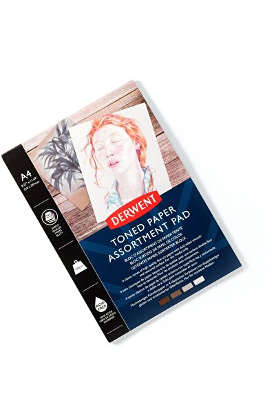 Derwent Professional drawing pad, A4, 20 sheets, 120 gsm, for sketches and dr...