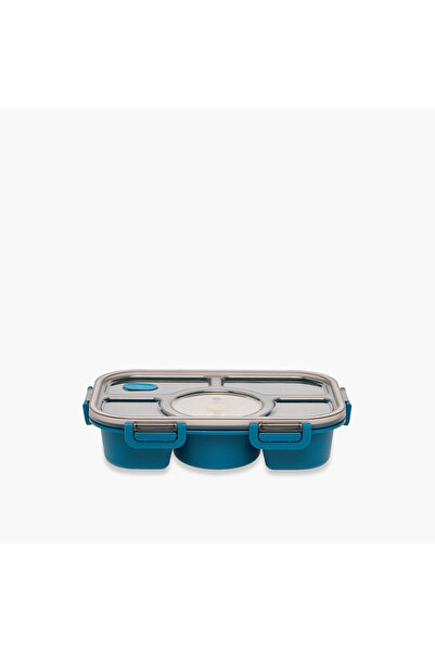 Lifestyle Solid Sectioned Lunch Box with Food Bowl