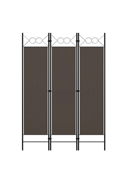 vidaxl 3-Panel Room Divider Anthracite 120x180 cm