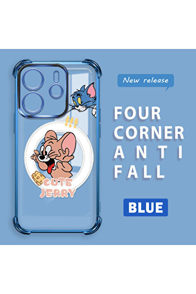 ucuc Redmi Note 14 Compatible Transparent Silicone Flutter Protective Case To...