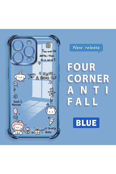 ucuc حافظة واقية من السيليكون الشفاف المتوافقة مع هاتف iPhone 16 Pro Max بنمط...