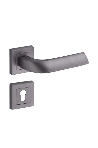 Nobel Massimo Kapı Kolu Naturel Titanyum Kare Rozetli YALE SAĞ