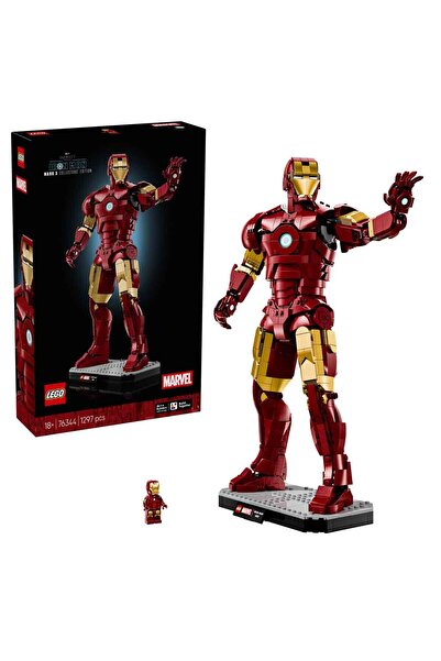 LEGO Marvel Iron Man Mark 3 Koleksiyoncu Versiyonu 76344