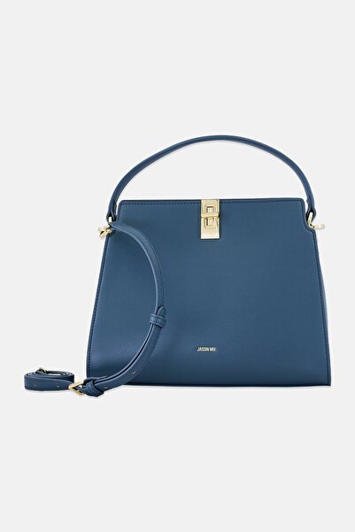 JASON WU Women Brand Logo Satchel Bag, Slate Blue