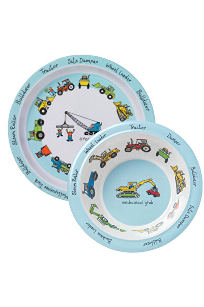 Tyrrell Katz Melamine Food Plate and Bowl // Wheels