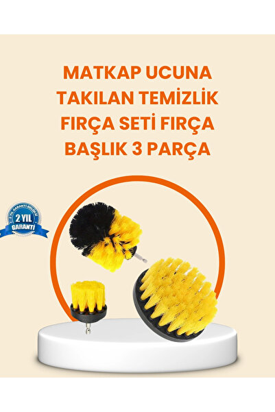 Epilons Set de perii pentru burghie pentru curățarea podelelor din gresie și ...