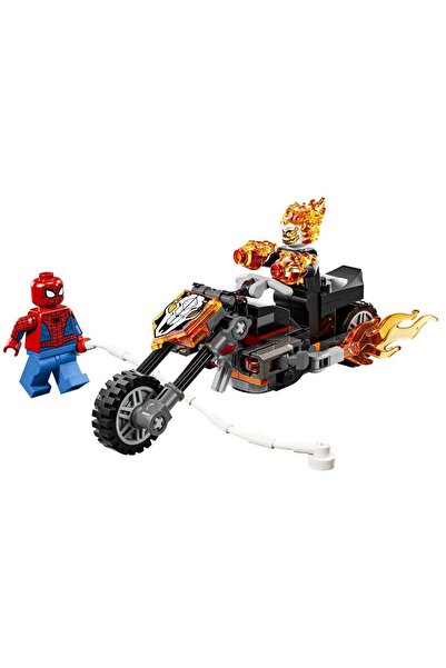 LEGO Marvel Örümcek Adam Ghost Rider Motosikletine Karşı 76335