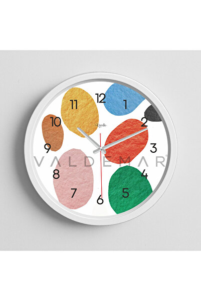 VALDEMAR Revello Modern Tasarım 40cm Sessiz akar Mekanizma Salon ve Genç Odas...