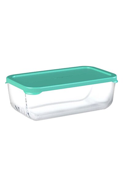Pasabache Pasabahce Snowbox 1200cc Glass Food Container | Airtight, Leak-Proo...