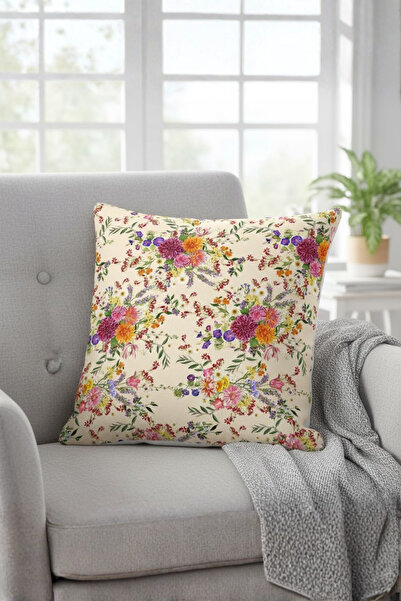 homytextiles Magnifica Renaissance Inspired Decorative Patterned 43X43Cm Thro...