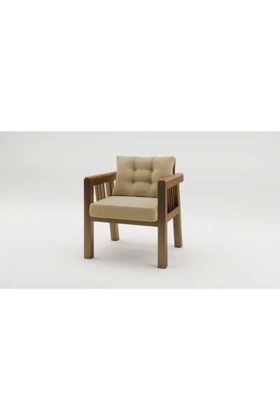 adımshops Elmas 1'li (CAPPUCCİNO) Metal Gövde Balkon-bahçe-kafe,çay Seti,kolt...