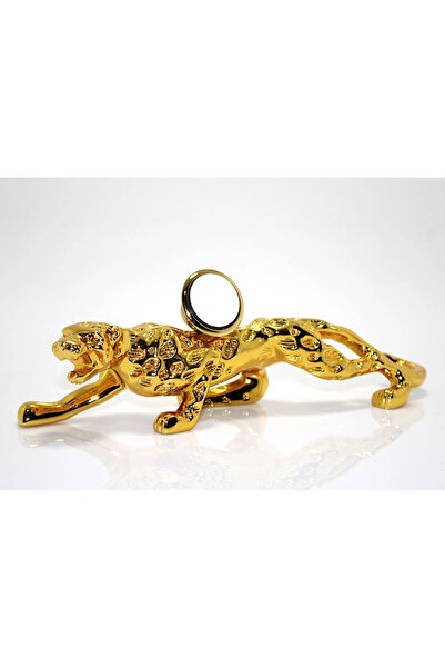 Epilons مجسم نمر من البوليستر مع حامل هاتف