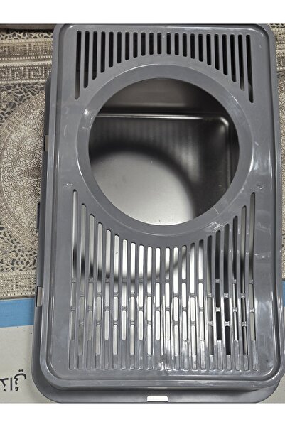 TTC Liter box, closed, stainless steel, 70x35