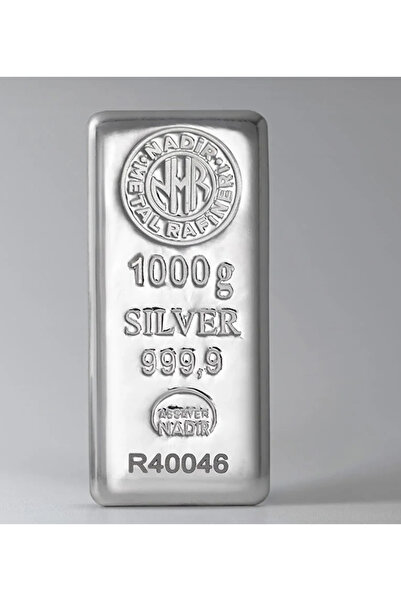 NADİR 1 Kilo külçe Gümüş