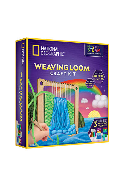 NATIONAL GEOGRAPHIC Weaving Loom Craft Kit