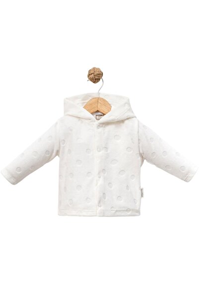 Bebitof Puan Desenli Kadife Hırka 60054