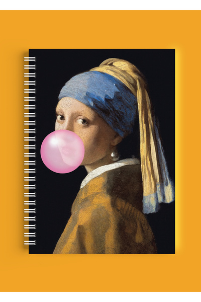 ARTHOUSECOLLECTIVE Blocnotes A4 cu spirală - Caiet de școală fără linii - 80 ...