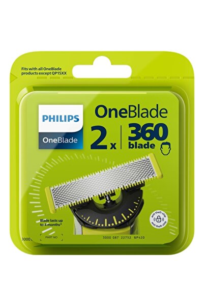 Philips Oneblade 360 Replacement Blade QP420/50, 2 pieces