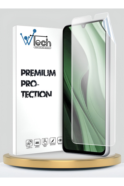 Wtech غشاء هيدروجيل فاخر رقيق ومرن وشفاف لهاتف Xiaomi Poco C85 5G 2025