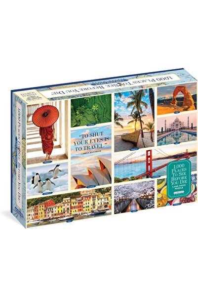 WorkMan 1000 Places to See Before You Die Puzzle