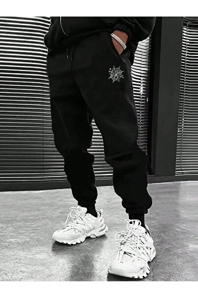 Flaubert -Men's Printed Njn Sweatpants Trousers 3-Thread Quality Fabric Elast...