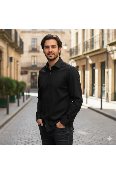 Fine Touch Classic Cotton Shirt – Stylish, Comfortable, Breathable Men's Shirt
