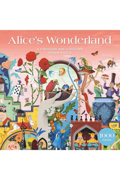 Laurence King Alice's Wonderland: A Curiouser and Curiouser Jigsaw Puzzle