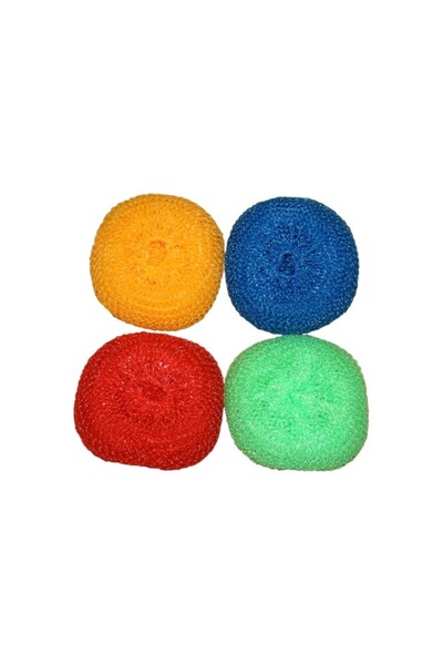 WDA 4 Pieces Multipurpose Dish & Kitchen Cleaning Scrubbers
