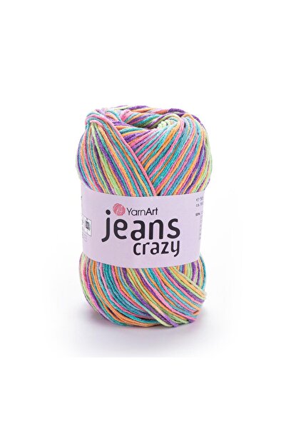 Yarnart Jeans Crazy El Örgü İpliği 50gr 8215 Çok Renkli - 1 ADET