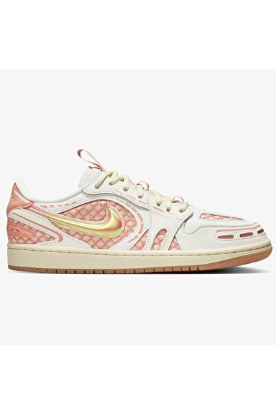 Nike Air Jordan 1 Method Of Make Low V3 Leather Womens Sneaker Hakiki Deri Ka...