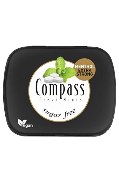 Compass معينات بنكهة النعناع القوية خالية من السكر
