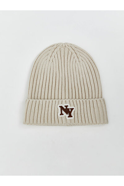 LC Waikiki Beretă gri NY brodată pentru fete