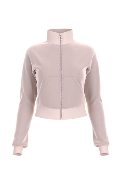 Guess COUTURE Mikina na zip s vysokým pasem