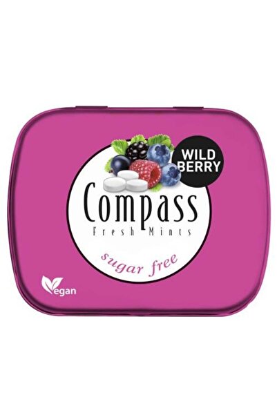 Compass معينات التوت البري والنعناع الخالية من السكر