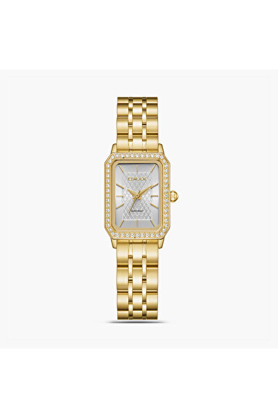 Omax Women's 30MM Gold Analog Metal Strap Watch | SQ-BS004G31I