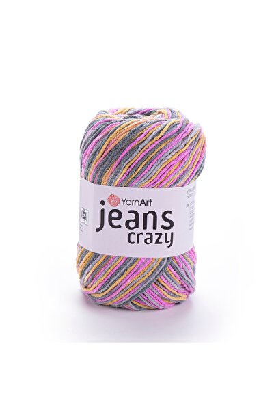 Yarnart Jeans Crazy El Örgü İpliği 50gr 7211 Çok Renkli - 1 ADET