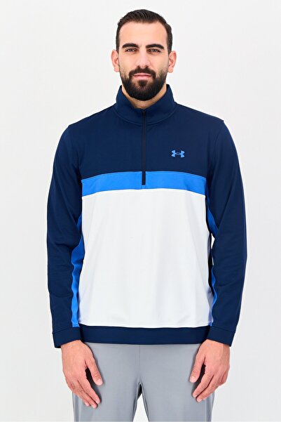 Under Armour Men Loose Fit Long Sleeve Golf Sweatshirt, Multicolor